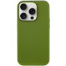 Силиконовый чехол для iPhone 14 Pro Max Dark Olive FULL (NO LOGO)