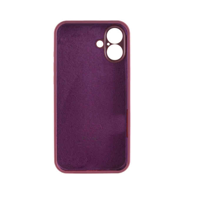 Силиконовый чехол для iPhone 17 Plum FULL-1