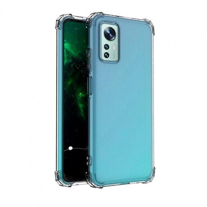 Чехол Durable TPU case 1.5mm for Xiaomi Redmi Note12 4G (усиленные углы) Прозрачный