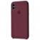 Оригинальный силиконовый чехол для iPhone X/Xs Сливовый