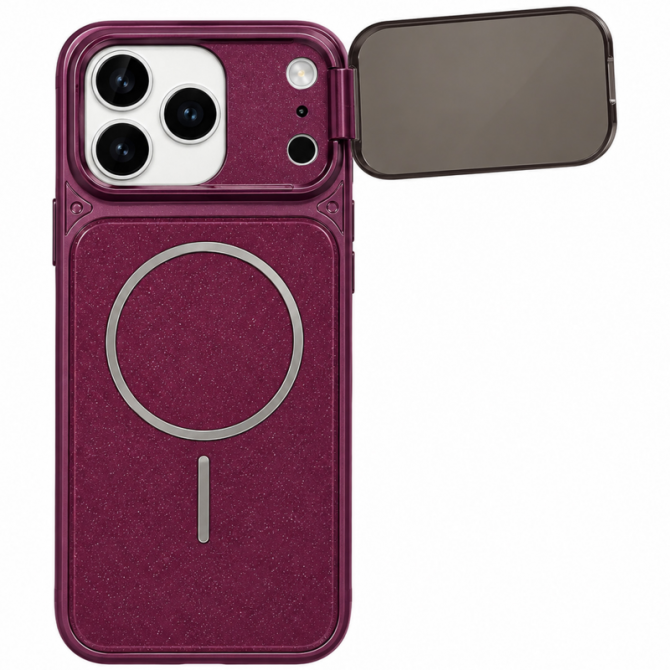 Чехол TPU+PC Pacific with Magnetic Fit+straps для Apple iPhone 17 Pro / 18 Pro (6.3") Red