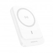 Додаткова батарея Borofone BJ63A Nimble PD20W with wireless charger (10000mAh) White Додаткова батарея Borofone BJ63A Nimble PD20W with wireless charger (10000mAh) White