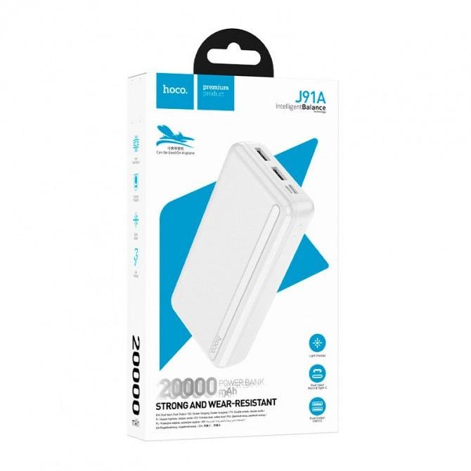 Додаткова батарея Hoco J91A (20000 mAh) White-2