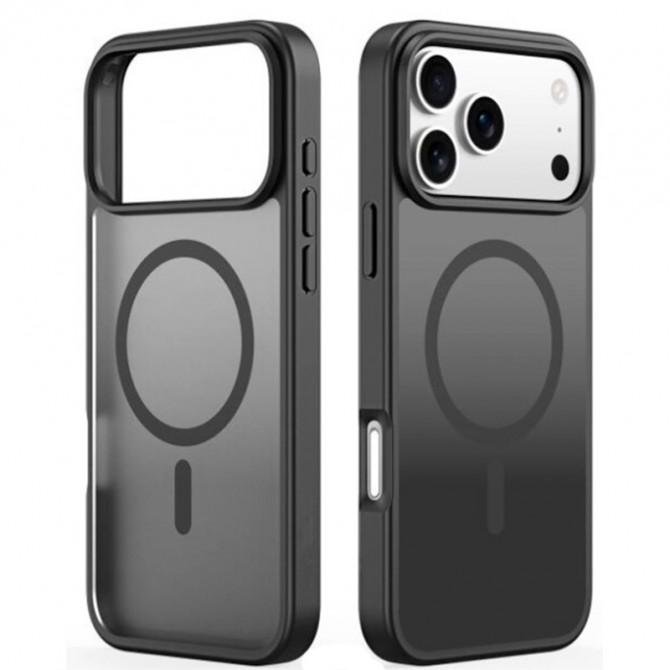 Чехол Pjur with Magsafe for iPhone 17 Pro Black-1