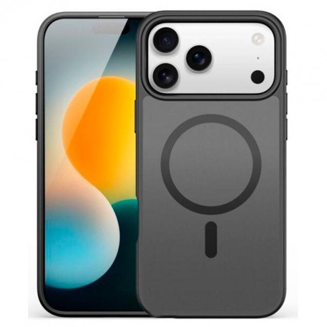 Чохол Pjur with Magsafe for iPhone 17 Pro Max Black