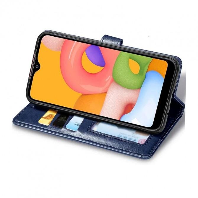 Чехол-книжка GETMAN Gallant for Oppo A17 Blue-2