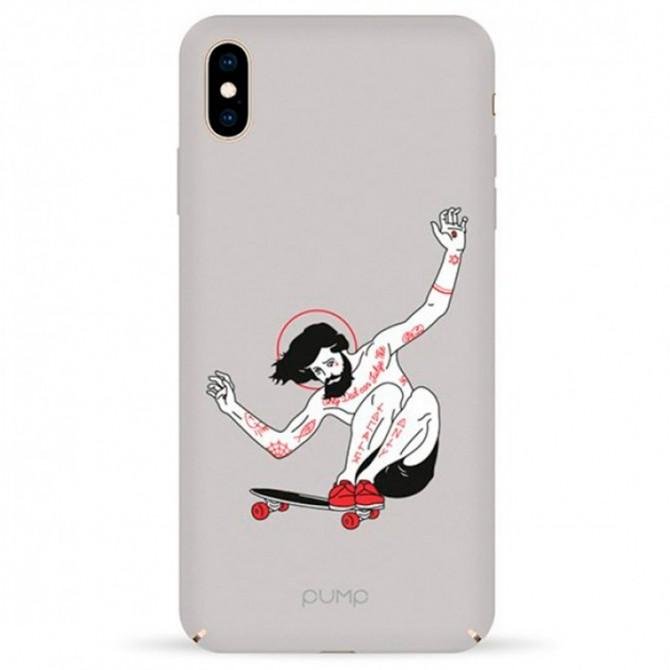 Чехол Pump Tender Touch Case for iPhone XS Max Skating Hipster