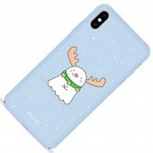 Чехол Pump Tender Touch Case for iPhone XS Max Snow Deer Чехол Pump Tender Touch Case for iPhone XS Max Snow Deer