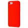 Силиконовый чехол для iPhone 7/8 Красный FULL (без лого)