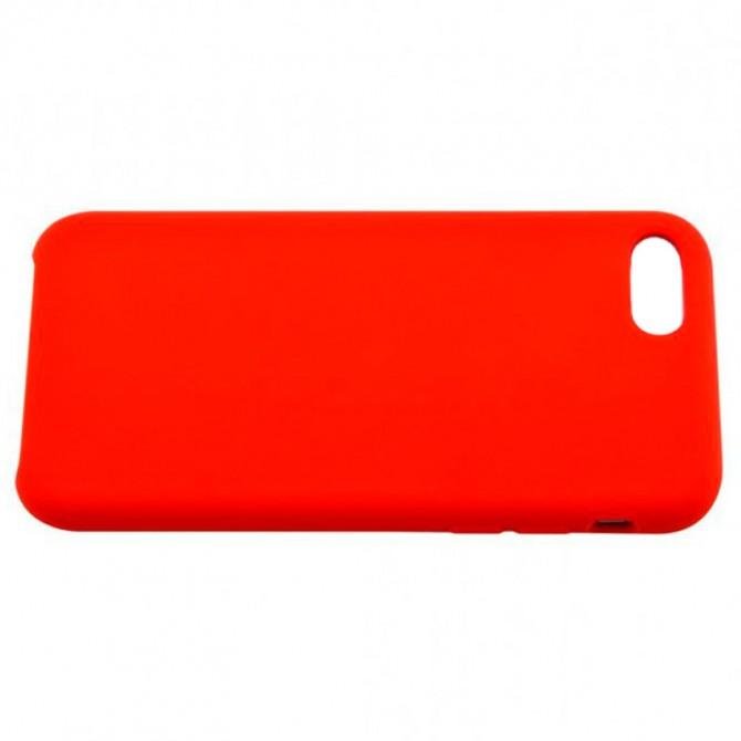 Силіконовий чохол для iPhone 7/8 Червоний FULL (без лого)-2