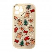 Чехол TPU Cute Christmas iPhone 11 Pro White Чехол TPU Cute Christmas iPhone 11 Pro White