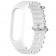 Ремешок для браслета Mi Band 5/6/7 (Ocean) White