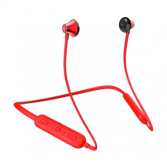 Stereo Bluetooth Headset Borofone BE23 Red-1