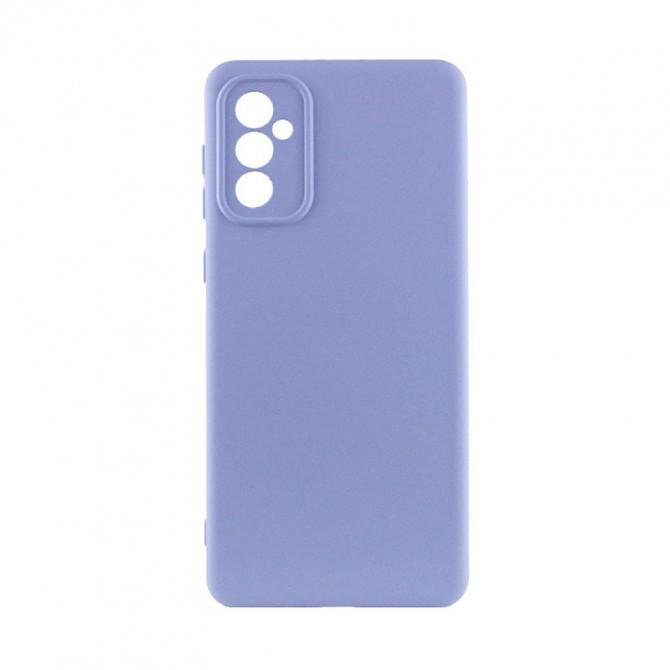 Чехол Soft Case Samsung A556 Galaxy A55 Сиреневый FULL