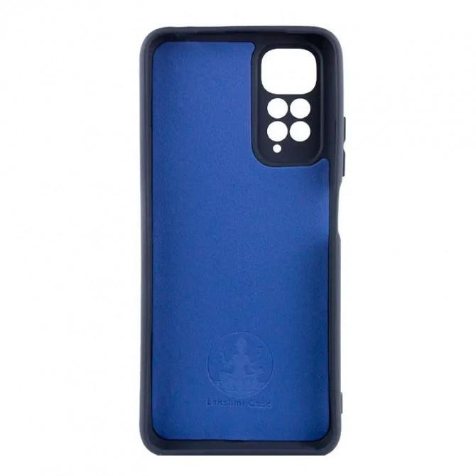 Чехол Original Soft Case Xiaomi Redmi Note 11 Pro Темно Синий FULL-1