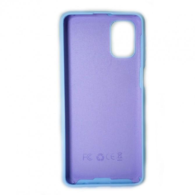 Чехол Original Soft Case Samsung M317 Galaxy M31s Светло Голубой FULL-1