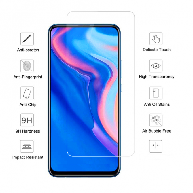 Защитное стекло для HUAWEI Honor 9X (0.3 мм, 2.5D)-2