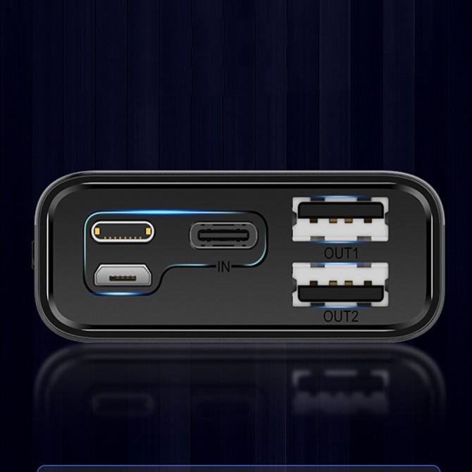 Повербанк Usams US-CD97 PB34 10000 mAh Чорний-1