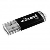 Флеш накопичувач Wibrand USB 2.0 8Gb Cougar Чорний Флеш накопичувач Wibrand USB 2.0 8Gb Cougar Чорний