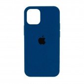 Оригинальный силиконовый чехол для iPhone 14 Blue Cobalt FULL Оригинальный силиконовый чехол для iPhone 14 Blue Cobalt FULL