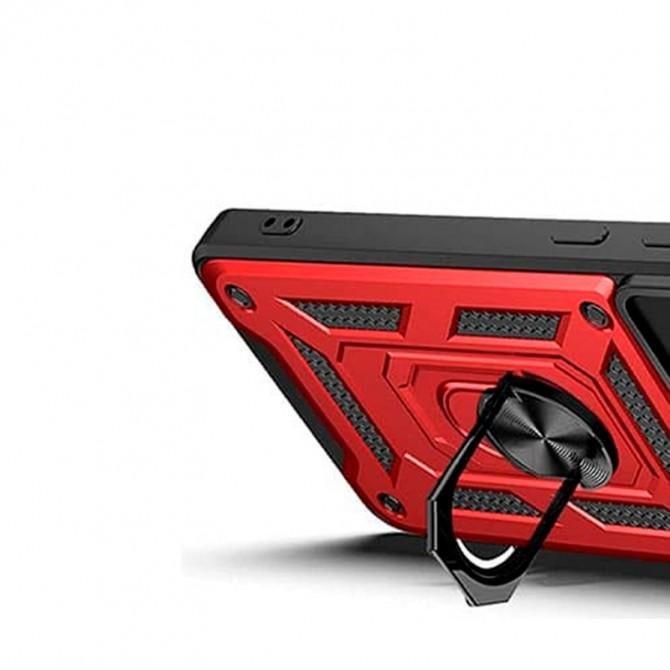 HONOR Hard Defence Series Xiaomi Redmi 10C Red (with Camshield and magnet)-2