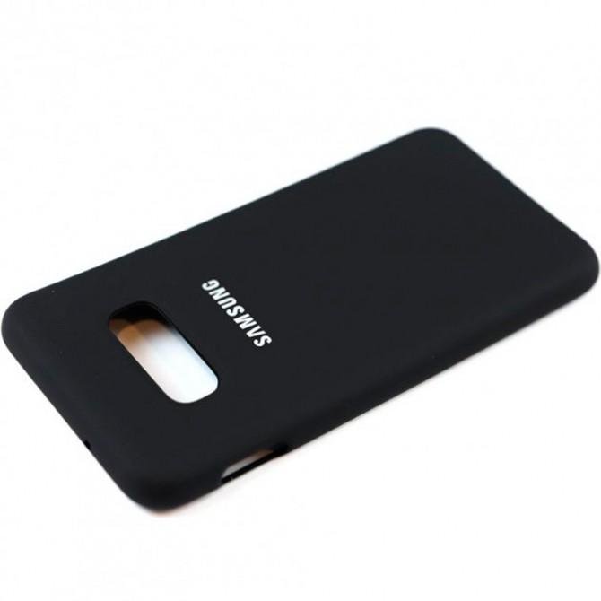 Чохол накладка Original Soft Case Samsung G970 Galaxy S10e Чорний-3