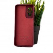 Накладка U-Like Soft для Xiaomi Poco M5 Тризуб Бордовый Накладка U-Like Soft для Xiaomi Poco M5 Тризуб Бордовый