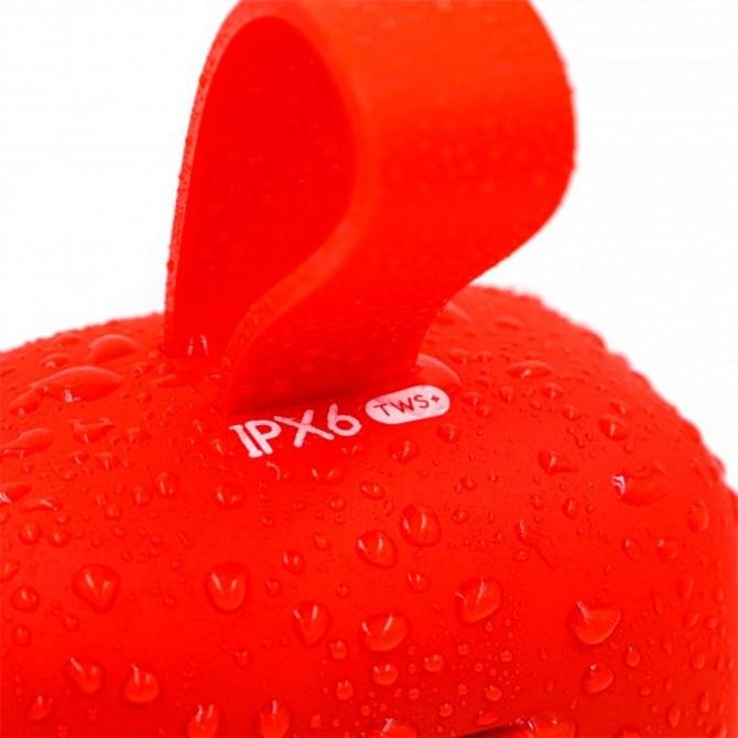 Портативна колонка MOXOM MX-SK10 (AUX/TF Card/Захист від вологи) Червоний-1