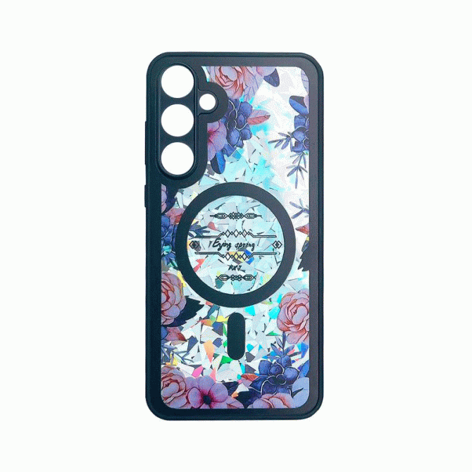 TPU+PC чохол Secret Flower для Samsung Galaxy S24 Ultra Black