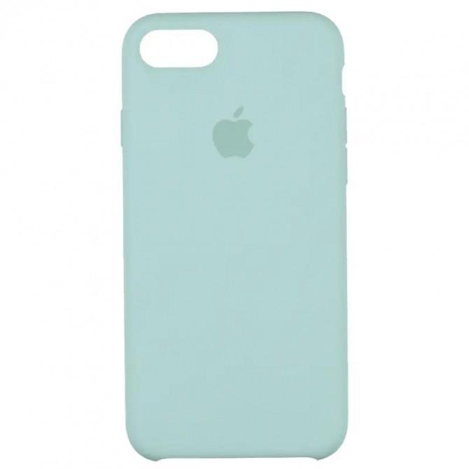 Оригінальний силіконовий чохол для iPhone 7/8 Бірюзовий-3