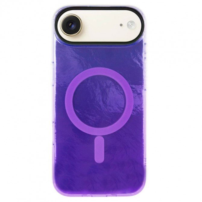 Чохол TPU Shiny Mountain (MagFit) для Apple iPhone 17 Air (6.5") Purple