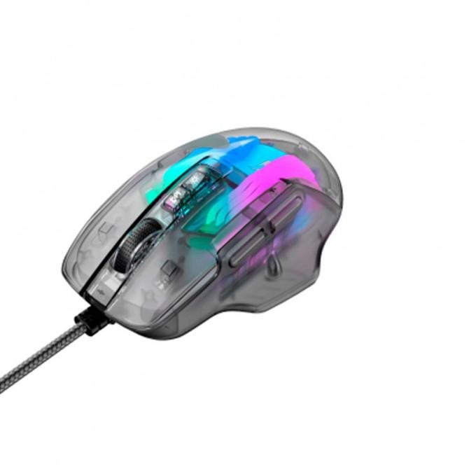 Миша Havit HV-MS1011SE Transparent Black (програмовані клавіші)-1