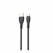 Кабель USB XO NB185 Type-C 6A/1m Black
