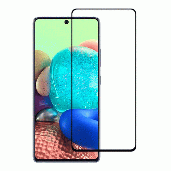 Захисне скло для SAMSUNG M536 Galaxy M53 5G Full Glue (0.3 мм, 2.5D, чорне)