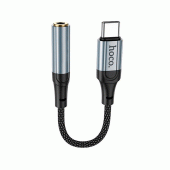 Аудіокабель HOCO LS36 Fresh Type-C to AUX(3,5mm) 1.2m Black