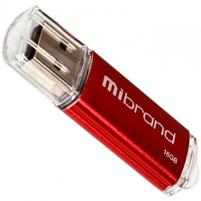 Флеш пам'ять Mibrand USB 2.0 16Gb Cougar Червоний