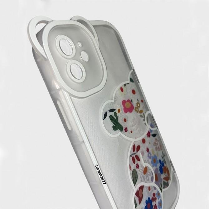 Чехол Spring Spirit series for iPhone 11 Flowered Bear-1