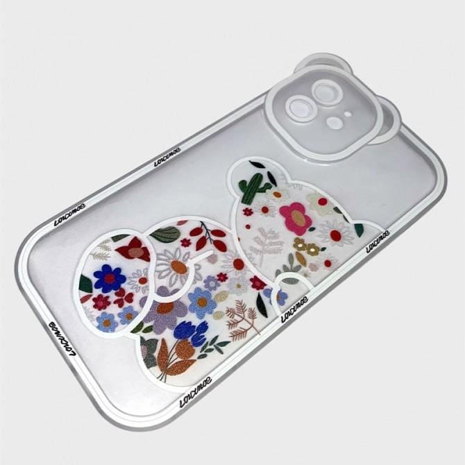 Чехол Spring Spirit series for iPhone 11 Flowered Bear-2