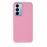 Кожанный чехол Leather Case Metal Buttons для Samsung Galaxy A35 Light Pink