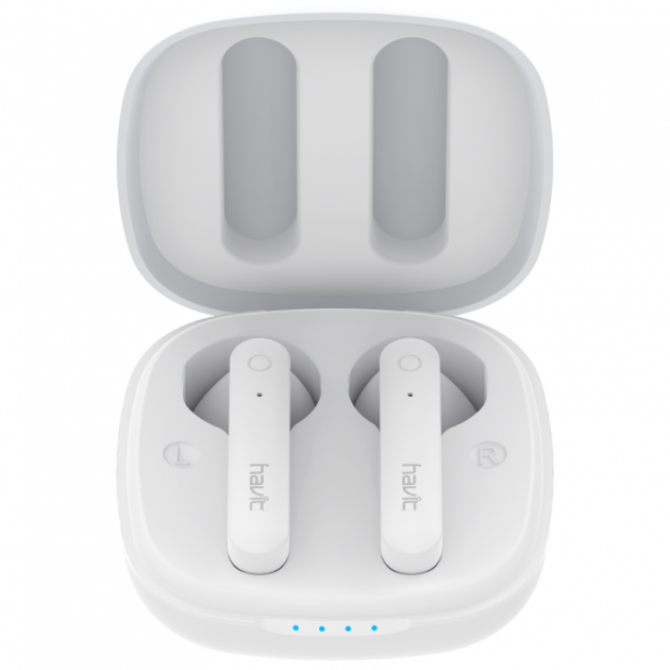 Наушники Havit TW933 with charger case White