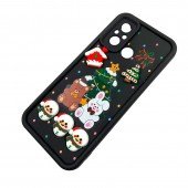 Чехол TPU Christmas Toys для Xiaomi Redmi 12C (Black) Чехол TPU Christmas Toys для Xiaomi Redmi 12C (Black)
