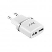 МЗП 2USB Hoco C12 White