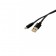 USB Кабель WALKER C755 MicroUSB Black 0.2m