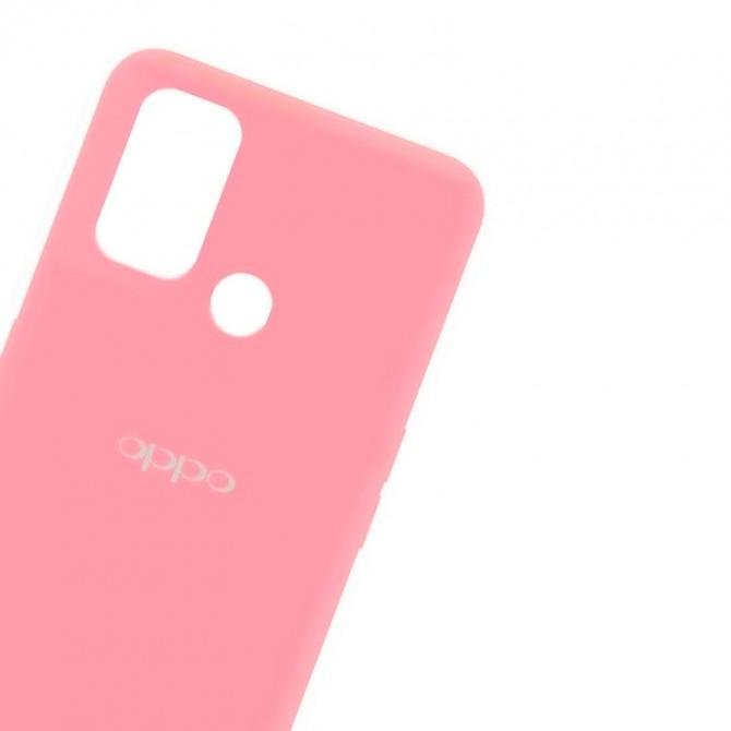 Чехол Original Soft Case Oppo A53/A32/A33 Розовый FULL-1