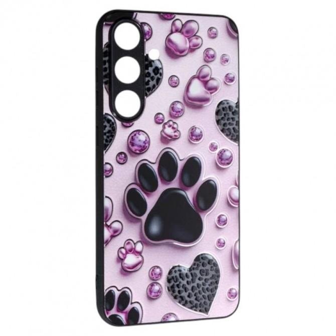 Накладка PC Fashion Mix Samsung Galaxy A25 Pink Paws