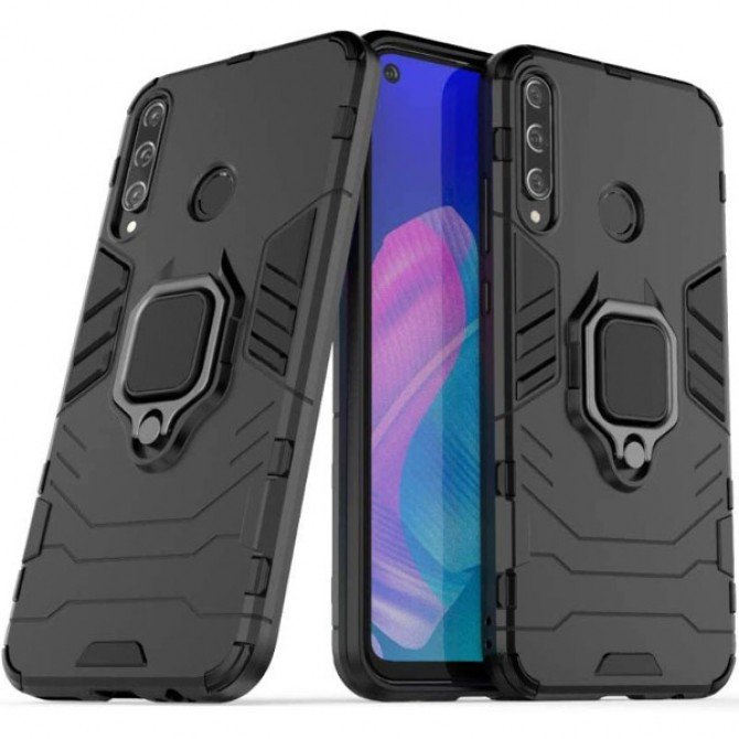 HONOR Hard Defence Series Huawei P40 Lite/Y7P Black (with magnet)
