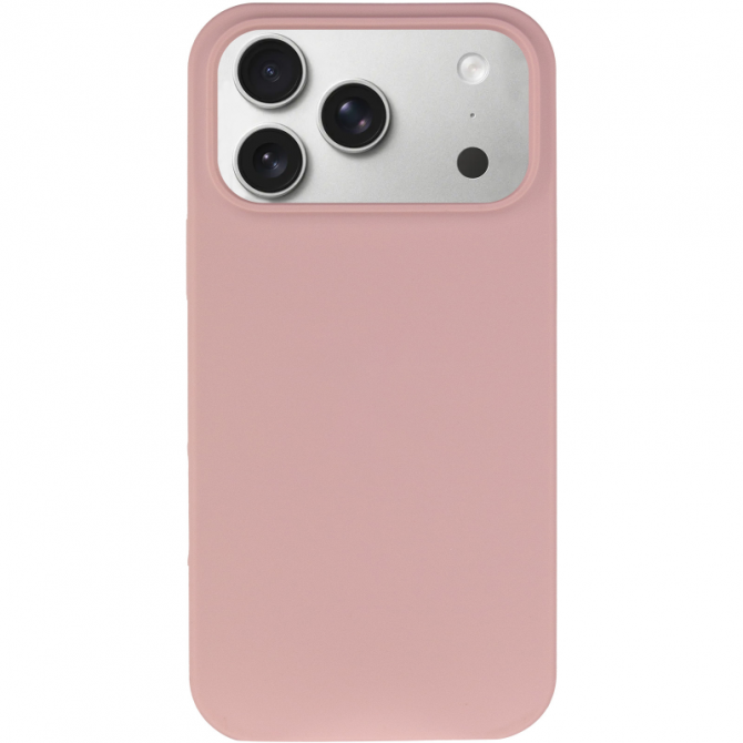 Силіконовий чохол для iPhone 17 Pro/18 Pro Pink Sand FULL (NO LOGO)