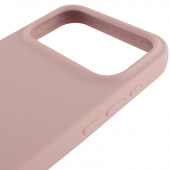 Силіконовий чохол для iPhone 17 Pro/18 Pro  Pink Sand FULL (NO LOGO)