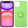 Чехол Ring Color для iPhone 11 Pro Зеленый