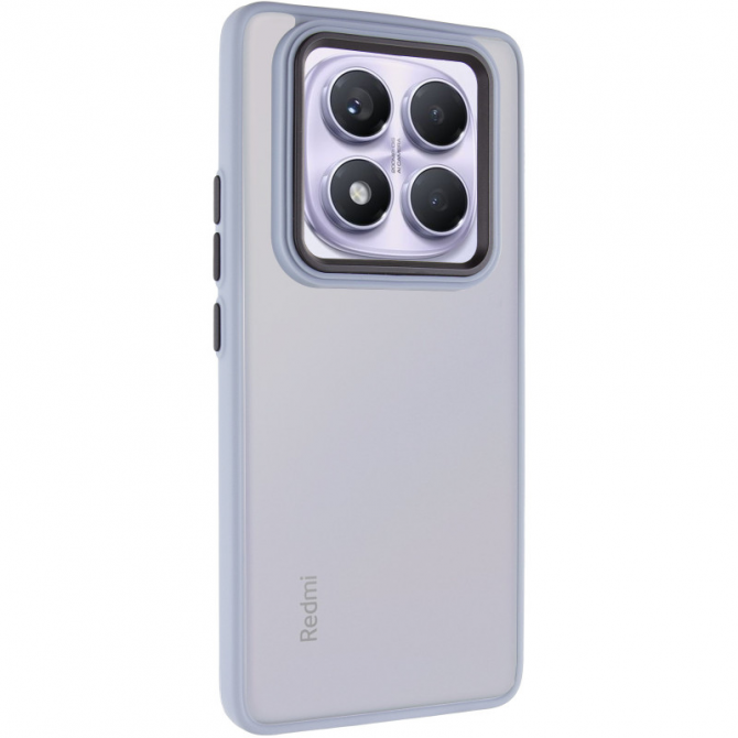 Чехол TPU+PC Lyon Frosted series Xiaomi Redmi Note 15 Pro 4G Sierra Blue-1